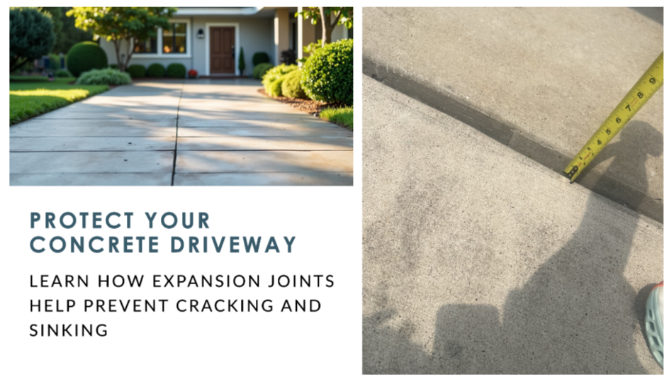 How Expansion Joints Protect Your Concrete Driveway from Cracking and Sinking